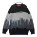 NEW BALANCE GOLF New balance вязаный свитер серый серия 7 Golf одежда мужской 