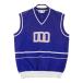MUNSING WEAR Munsingwear одежда 2023 год вязаный лучший темно-синий серия L Golf одежда женский 