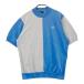 NEW BALANCE GOLF New balance 2024 год модели mok шея короткий рукав вязаный оттенок голубого 4 Golf одежда мужской 