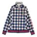 FILA GOLF filler Golf обратная сторона ворсистый Zip жакет tartan в клетку темно-синий серия LL Golf одежда женский 