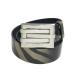 MINORITY COLLECTION мой клей ti коллекция × Aikawa Sho пряжка ремень Zebra рисунок оттенок черного Golf одежда 