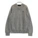 ST ANDREWS цент Andrew s вырез лодочкой хлопок вязаный свитер серый серия LL Golf одежда мужской 