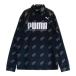 PUMA GOLF Puma Golf с высоким воротником футболка с длинным рукавом Logo общий рисунок оттенок черного M Golf одежда мужской 