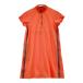 PGG PEARLY GATES Pearly Gates половина Zip короткий рукав One-piece orange серия 1 Golf одежда женский 
