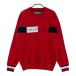 TOMMY HILFIGER GOLF Tommy Hilfiger Golf вязаный свитер оттенок красного L Golf одежда мужской 
