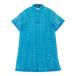 PEARLY GATES Pearly Gates 2025 год модели короткий рукав Layered One-piece окантовка рисунок оттенок голубого 1 Golf одежда женский 
