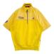 LE COQ GOLF Le Coq Golf половина Zip короткий рукав блузон оттенок желтого L Golf одежда мужской 