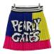 [ новый товар ]PEARLY GATES Pearly Gates 055-1134412 точка воздушный юбка в складку Logo темно-синий серия 0 Golf одежда женский 