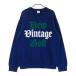 NEW VINTAGE GOLF новый Vintage Golf вязаный свитер темно-синий серия M Golf одежда мужской 