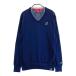 NEW BALANCE GOLF New balance V шея вязаный свитер темно-синий серия 6 Golf одежда мужской 