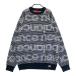 NEW BALANCE GOLF New balance длинный рукав вязаный свитер общий рисунок оттенок черного 6 Golf одежда мужской 