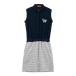 BEAMS GOLF Beams Golf безрукавка Polo One-piece темно-синий серия M Golf одежда женский 