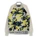 PEARLY GATES Pearly Gates вязаный свитер камуфляж Logo общий рисунок хаки серия 0 Golf одежда женский 
