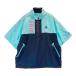 LE COQ GOLF Le Coq Golf обратная сторона сетка половина Zip короткий рукав блузон оттенок голубого M Golf одежда мужской 