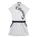CALLAWAY Callaway короткий рукав One-piece оттенок белого L Golf одежда женский 