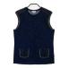 LANVIN SPORT Lanvin sport шерсть вязаный лучший темно-синий серия 38 Golf одежда женский 