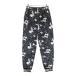 NO COMMENT PARISno- комментарий Париж тренировочный брюки-джоггеры звезда рисунок оттенок черного M Golf одежда мужской 