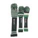 BEAMS GOLF Beams Golf вязаный крышка головки цилиндров 3 позиций комплект окантовка рисунок оттенок зеленого DR FW UT Golf одежда 
