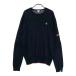 TAYLOR MADE TaylorMade шерсть . вязаный свитер темно-синий серия O Golf одежда мужской 