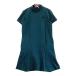 BEAMS GOLF Beams Golf с высоким воротником короткий рукав One-piece оттенок зеленого S Golf одежда женский 