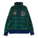 FILA GOLF filler Golf обратная сторона ворсистый Zip жакет в клетку оттенок зеленого M Golf одежда женский 