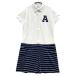 ADIDAS GOLF Adidas Golf короткий рукав One-piece окантовка рисунок оттенок белого M Golf одежда женский 