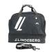 [ прекрасный товар ]J.LINDEBERG J Lindberg 2 слой тип 2way сумка "Boston bag" оттенок черного Golf одежда 