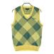 CALLAWAY Callaway вязаный лучший в клетку оттенок желтого L Golf одежда мужской 