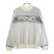PING булавка 621-2275001mok шея шерсть . вязаный свитер оттенок белого LL Golf одежда мужской 