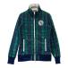 FILA GOLF filler Golf IK4EL228 обратная сторона ворсистый Zip жакет в клетку оттенок зеленого M Golf одежда женский 