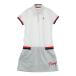 LE COQ GOLF Le Coq Golf короткий рукав One-piece оттенок белого M Golf одежда женский 