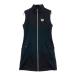 M.U SPORTS M You спорт безрукавка One-piece полный Zip оттенок черного 40 Golf одежда женский 