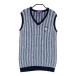 BEAMS GOLF Beams Golf вязаный лучший оттенок голубого M Golf одежда женский 