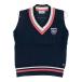 MUNSING WEAR Munsingwear одежда SL5035 V шея вязаный лучший темно-синий серия L Golf одежда женский 