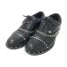 G/FOREji-foaG4LS21EF10 WELT STUD GALLIVANTER заклепки туфли для гольфа оттенок черного 23.5 Golf одежда женский 