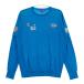 BEAMS GOLF Beams Golf вязаный свитер нашивка оттенок голубого L Golf одежда мужской 