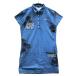 PEARLY GATES Pearly Gates короткий рукав Polo One-piece общий рисунок оттенок голубого 0 Golf одежда женский 