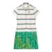 CALLAWAY Callaway короткий рукав One-piece общий рисунок оттенок белого L Golf одежда женский 