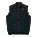 MUNSING WEAR Munsingwear одежда SG6525 Zip жилет флаг в клетку оттенок черного L Golf одежда мужской 