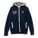 MUNSING WEAR Munsingwear одежда SL4062 с капюшоном длинный рукав вязаный Zip жакет темно-синий серия M Golf одежда женский 