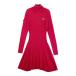 CPG GOLFsi-pi-ji- Golf ta-toru шея длинный рукав One-piece оттенок красного 1 Golf одежда женский 