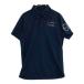 MUTA MARINEm-ta морской рубашка-поло с коротким рукавом кнопка down нашивка темно-синий серия S Golf одежда мужской 