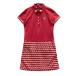 CALLAWAY Callaway короткий рукав One-piece цветочный принт оттенок красного L Golf одежда женский 