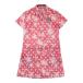 CUARTO UNITEDk Alto united короткий рукав One-piece точка × cocos nucifera. дерево общий рисунок розовый серия L Golf одежда женский 