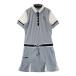 SY32 BY SWEET YEARS GOLFeswaisa-titu короткий рукав One-piece серый серия L Golf одежда женский 
