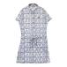 FILA GOLF filler Golf короткий рукав One-piece общий рисунок оттенок белого L Golf одежда женский 