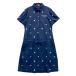 marie claire sport Marie Claire sport короткий рукав One-piece общий рисунок темно-синий серия M Golf одежда женский 