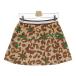 ARCHIVIOaruchibio2025 год модели юбка Leopard леопардовая расцветка оттенок коричневого 38 Golf одежда женский 
