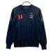 ROUGH&amp;SWELLla вентилятор dos well RSM-21271 шерсть .V шея вязаный свитер оттенок черного S Golf одежда мужской 