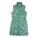 CALLAWAY Callaway Zip One-piece цветочный принт оттенок зеленого M Golf одежда женский 